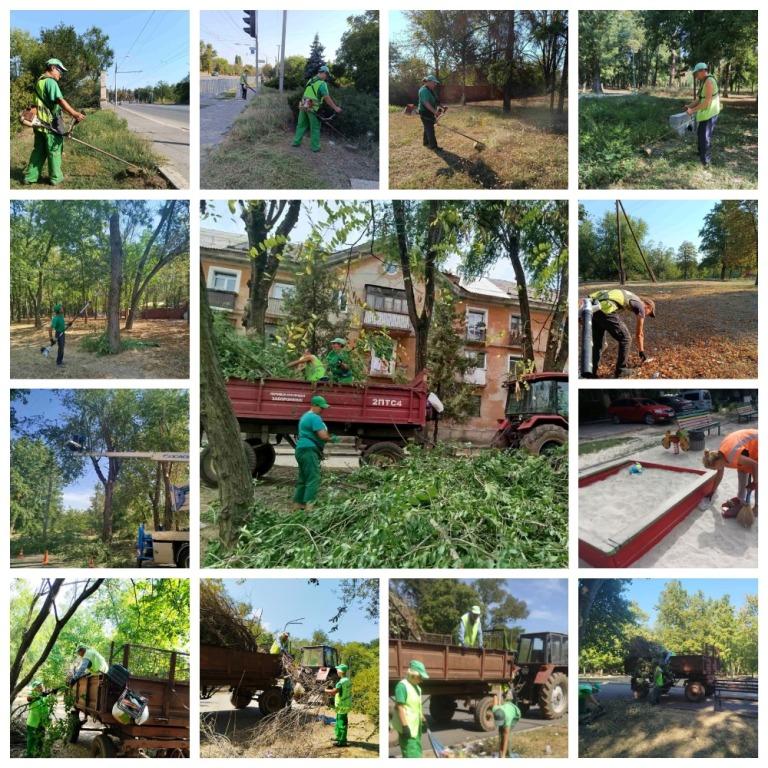 РОБОТИ З БЛАГОУСТРОЮ РАЙОНУ